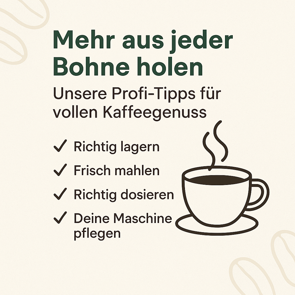 Mehr aus jeder Bohne holen