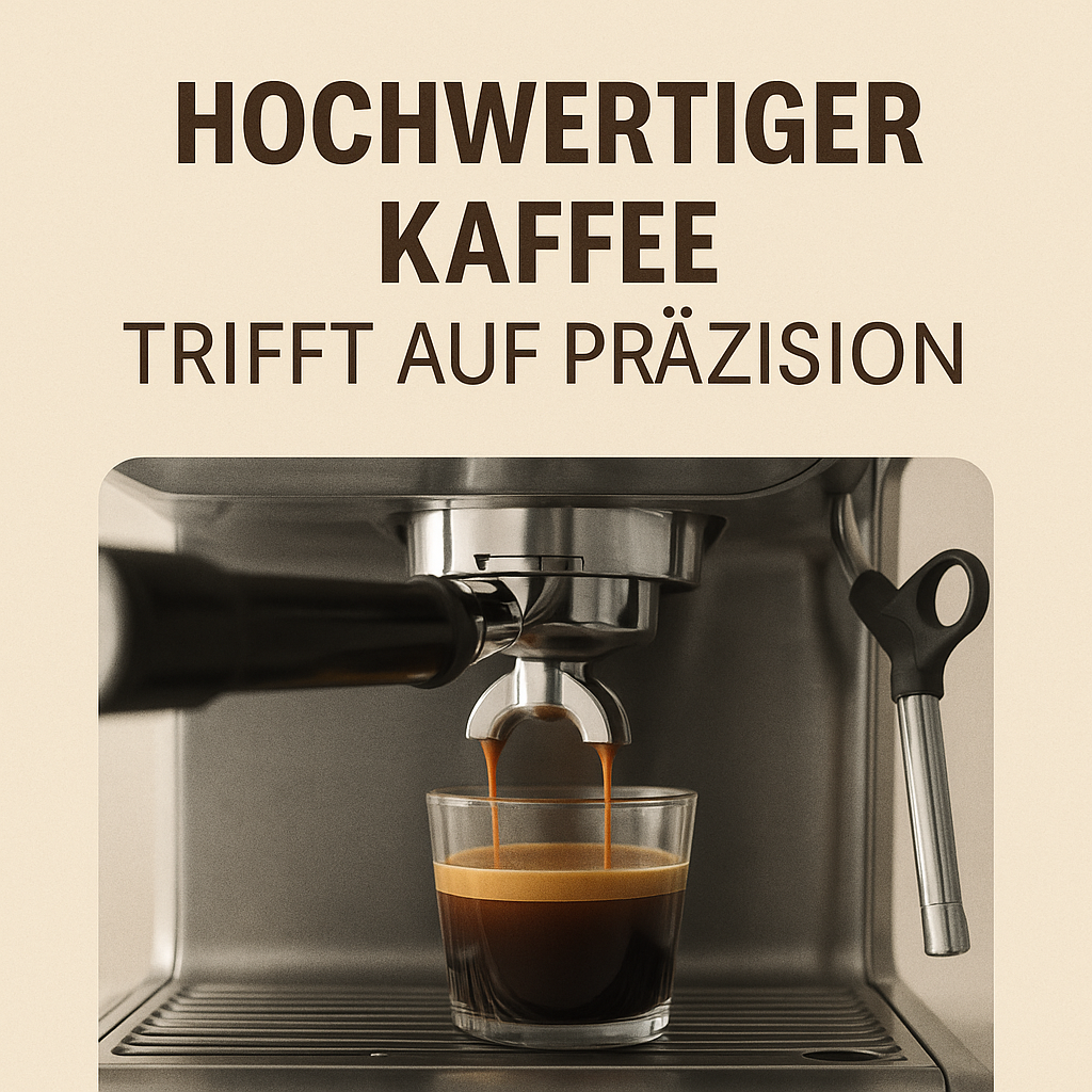 Hochwertiger Kaffee trifft auf Präzision