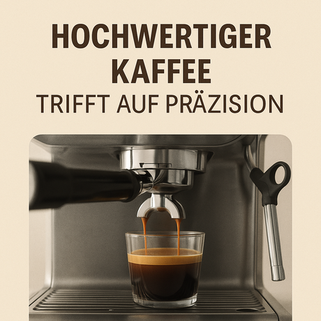 Hochwertiger Kaffee trifft auf Präzision