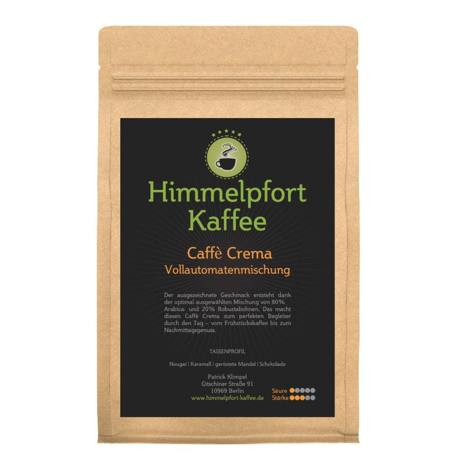 Caffè Crema Kaffeebohnen für Vollautomaten von Himmelpfort Kaffee