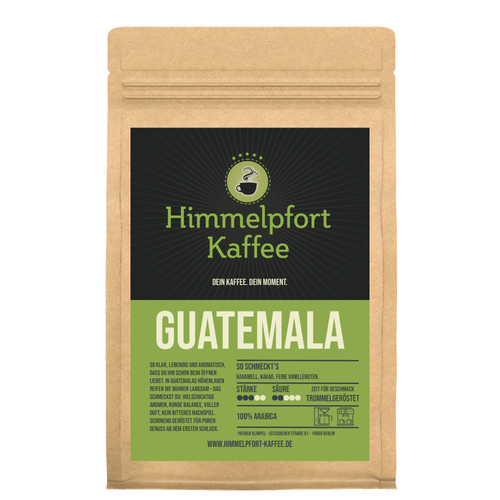 Guatemala Huehuetenango SHB EP Arabica Kaffee von Himmelpfort Kaffee