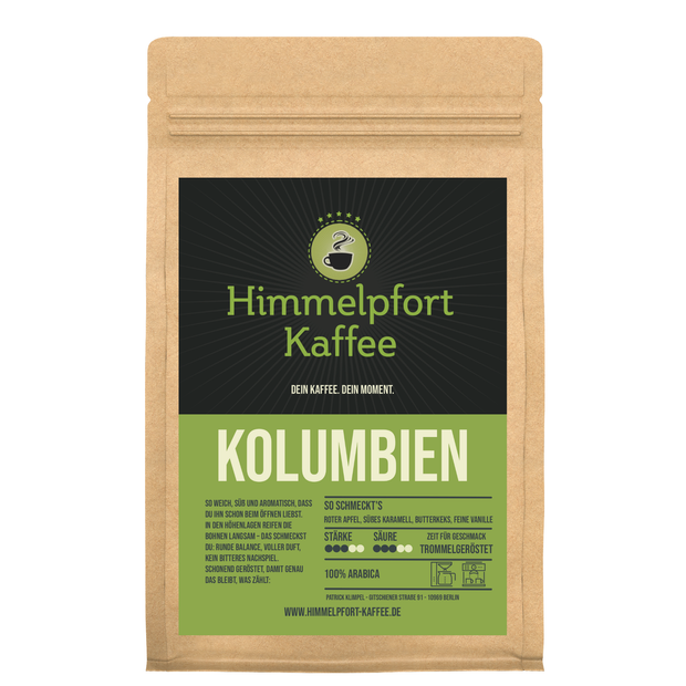 Kolumbien Supremo Huila Arabica Kaffee von Himmelpfort Kaffee