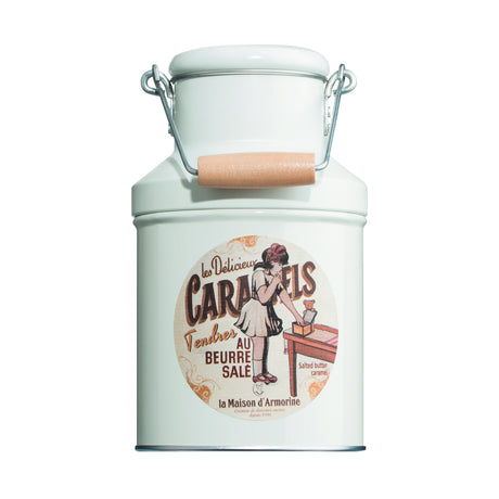 La Maison d'Armorine Salzbutter-Karamellbonbons in Milchkanne, 200 g