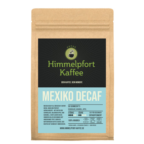 Mexico Decaf entkoffeinierter Arabica Kaffee von Himmelpfort Kaffee