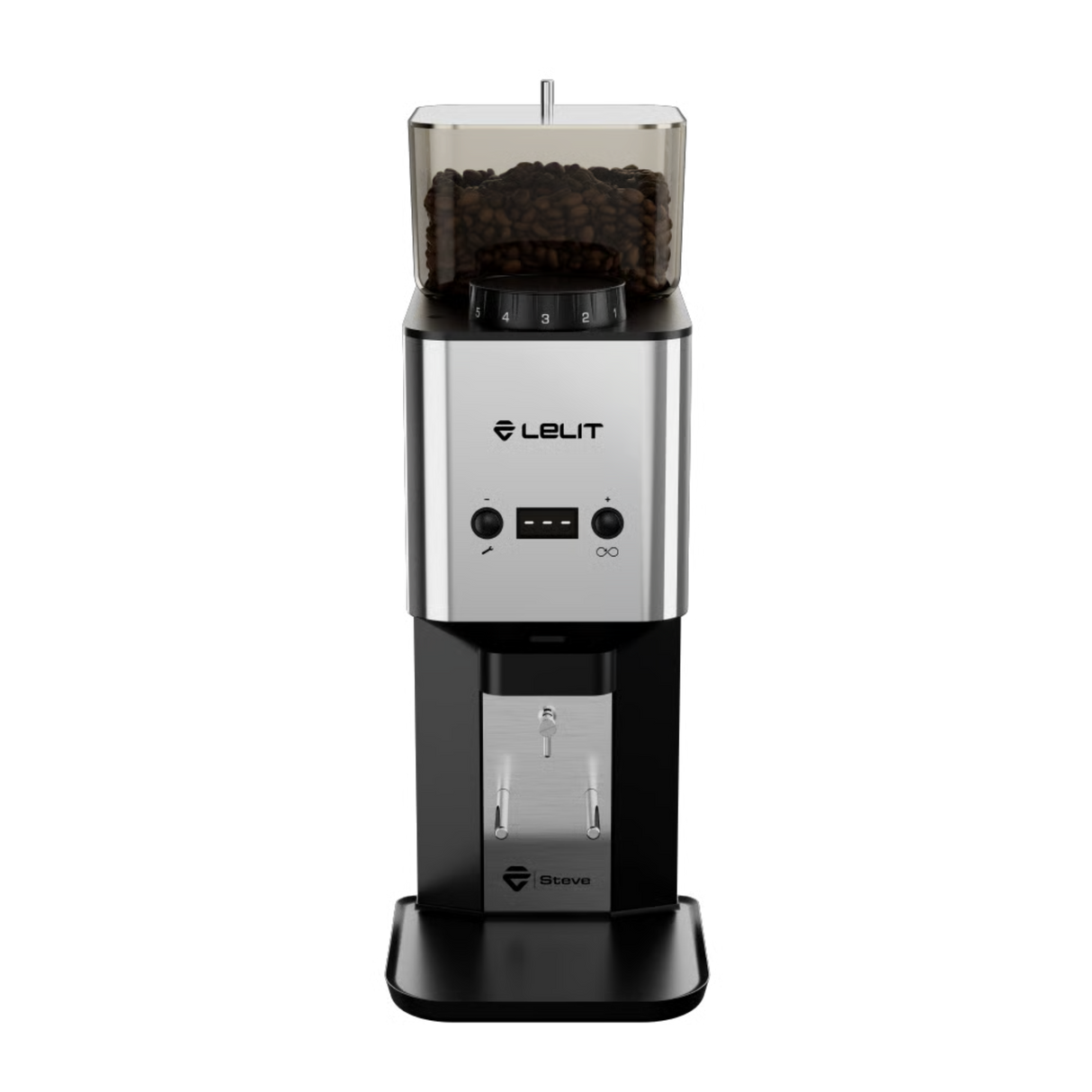 LELIT Steve PM20 Espressomühle mit 64-mm-Flachmahlwerk