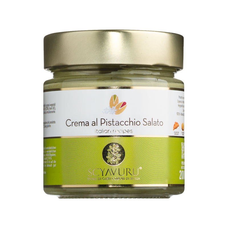 Scyavuru süße Pistaziencreme mit Salz, 200 g