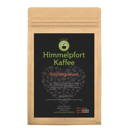 Sonntagslaune Brasilien Kaffee 100 Prozent Arabica von Himmelpfort Kaffee