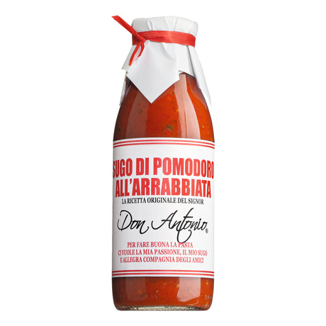 Don Antonio Sugo all’Arrabbiata scharfe Tomatensauce mit Chili, 480 ml